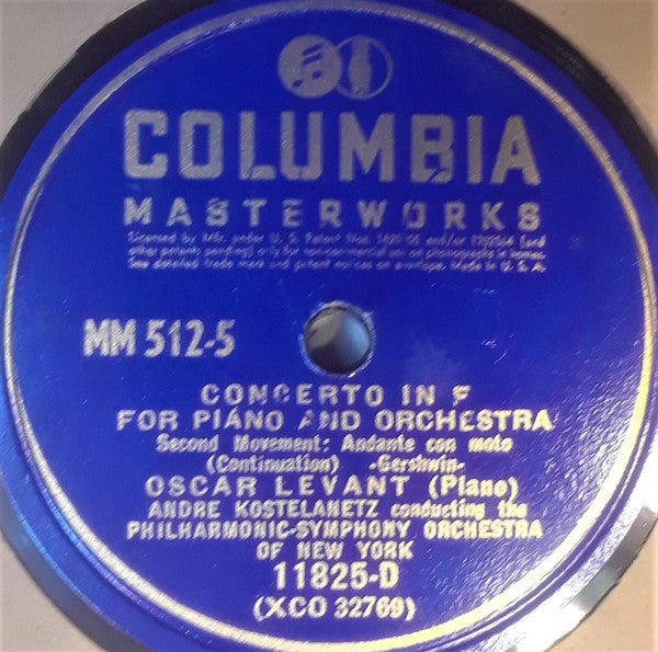 Concerto In F | Very Good Plus (VG+) Very Good (VG) 78rpm