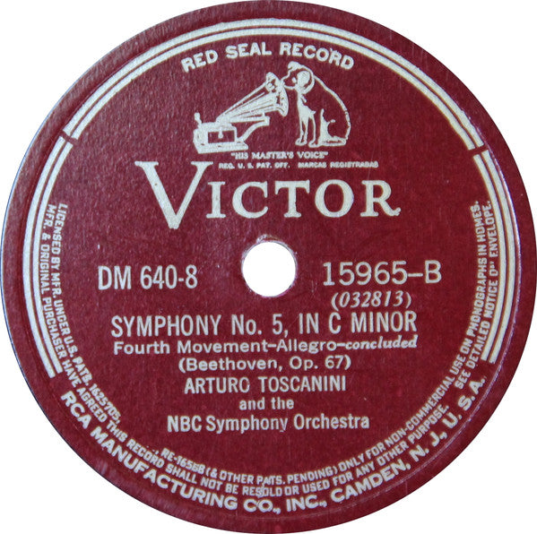 Fifth Symphony | Very Good (VG) Very Good Plus (VG+) 78rpm