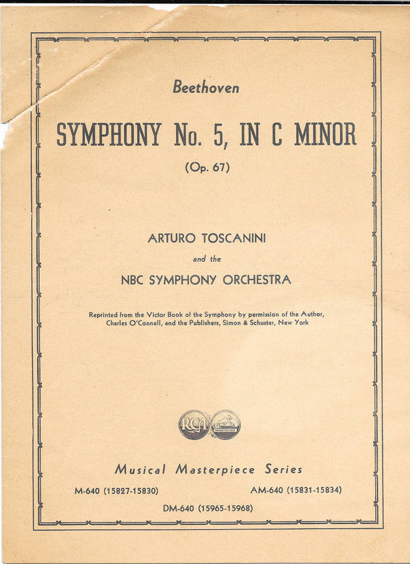 Fifth Symphony | Very Good (VG) Very Good Plus (VG+) 78rpm