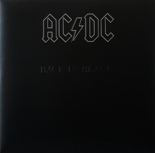 AC/DC Back In Black Columbia, Albert Productions, Sony Music LP, Album, RE, RM Mint (M) Mint (M)