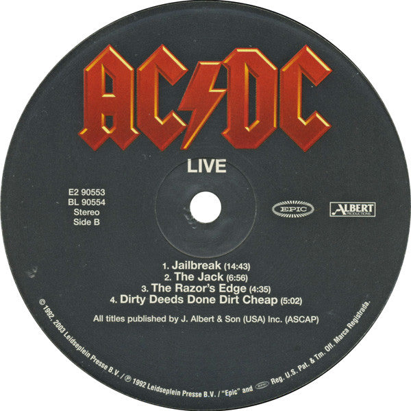 Live | Mint (M) Mint (M) - HARD ROCK