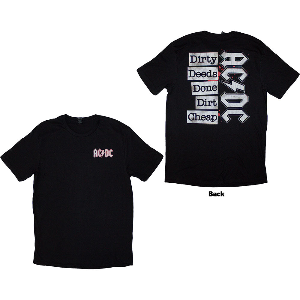 Mini Logo / Dirty Deeds | Men's | Black