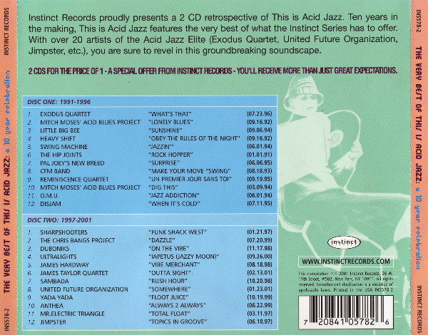 The Very Best Of This Is Acid Jazz: A 10 Year Celebration | Very Good Plus (VG+) Near Mint (NM)