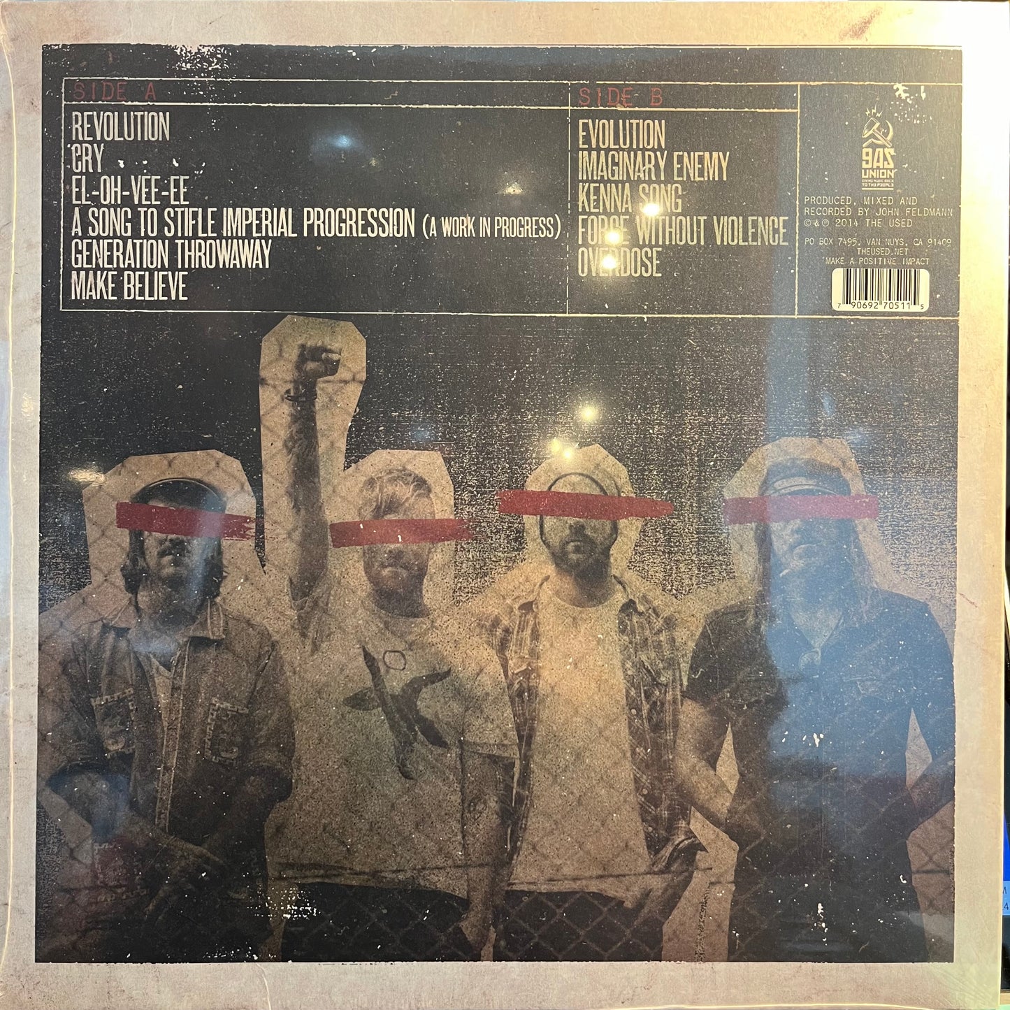 The Used - Imaginary Enemy | Mint (M) Mint (M) - ALT/INDIE *COLOR/SEALED*