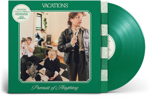 Vacations - (PRESALE 10/2/26) Pursuit of Anything (140G GATEFOLD GREEN VINYL LP) | NEW - ALT/INDIE *NEW/COLOR*