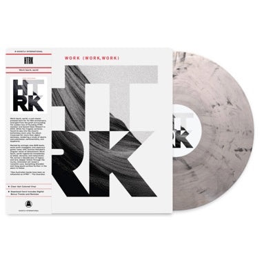 HTRK - (PRESALE 8/28/26) Work (Work, Work) (15th Anniversary Edition)(CLEAR ASH VINYL LP GHOSTLY INTERNATIONAL GI144LP-C2 2026) | Mint (M) Mint (M) - ALT/INDIE *NEW/COLOR*