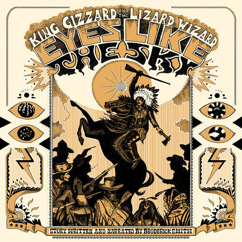 King Gizzard and the Lizard Wizard - (PRESALE 10/2/26) Eyes Like the Sky - Injection Molded Pet Ecosonic (CLEAR VINYL LP) | NEW - ALT/INDIE *NEW/COLOR*