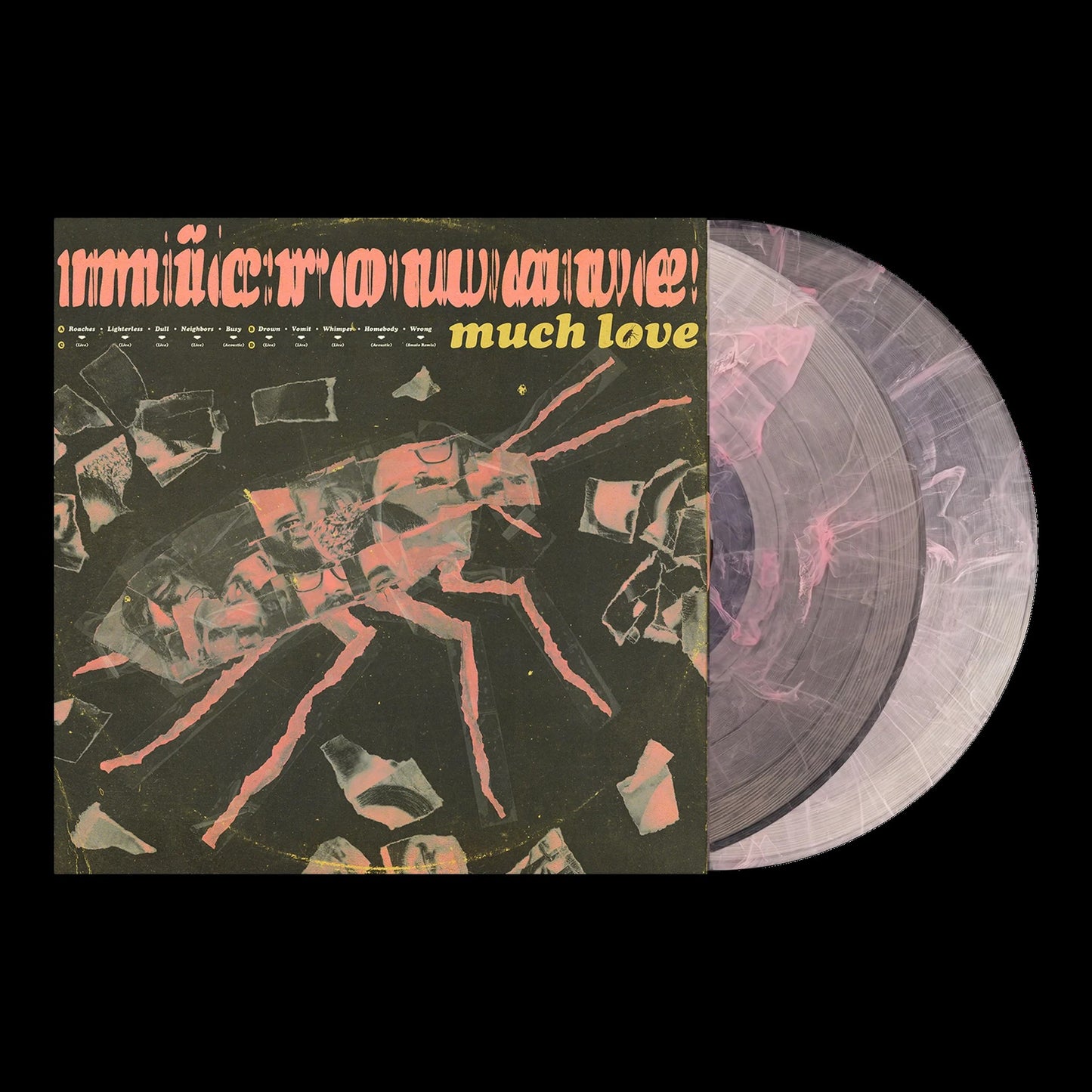 Much Love (2x Clear Pink Swirl Vinyl) | Mint (M) Mint (M) - ALT/INDIE *NEW/COLOR*