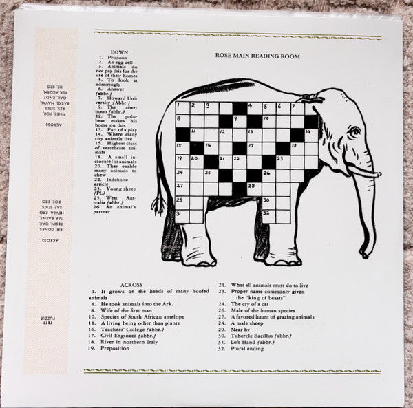 Rose Main Reading Room (COLOR VINYL) | Mint (M) Mint (M) - ALT/INDIE *NEW/COLOR*