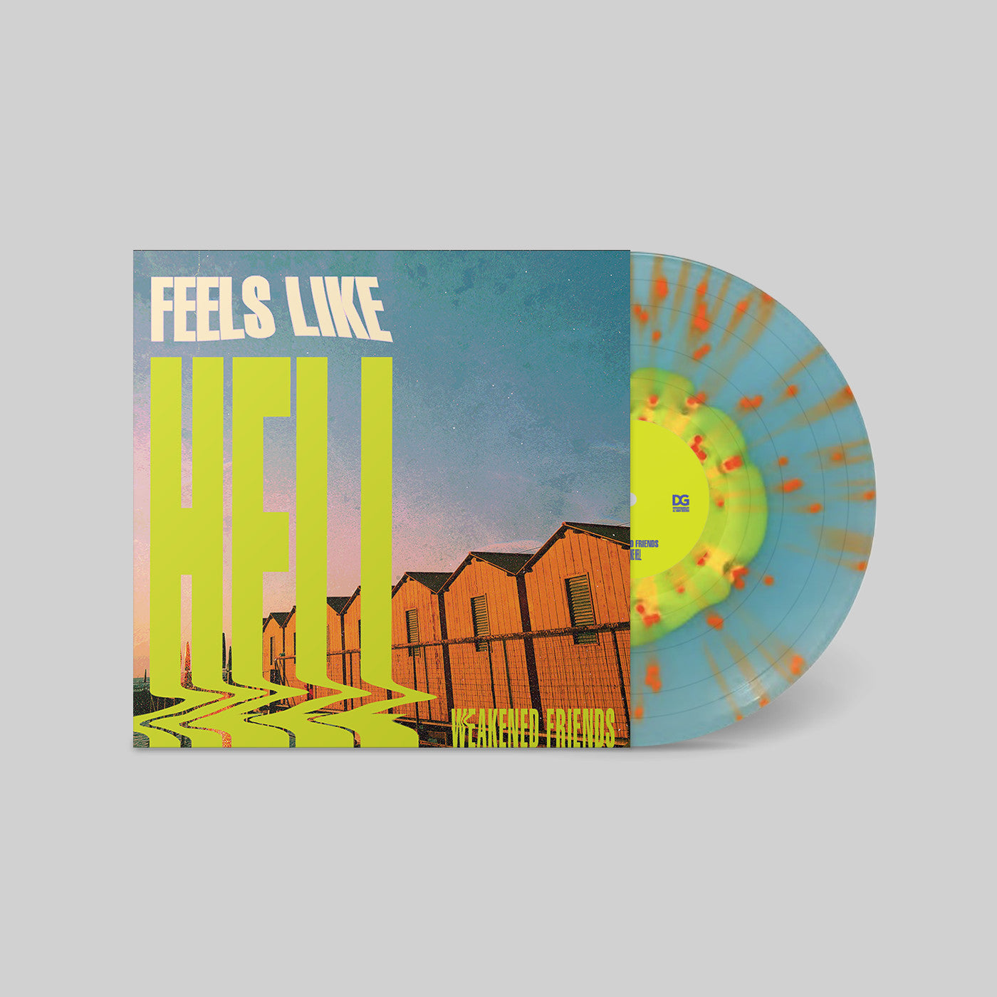 (PRE-ORDER 10/10/25) Feels Like Hell (NUCLEAR SPLATTER VINYL) | Mint (M) Mint (M) - ALT/INDIE *NEW/COLOR*