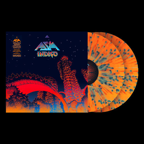 Asia - (PRESALE 11/6/26) Indigo (IEX SPLATTER BLUE ORANGE VINYL 2xLP) | NEW - ALT/INDIE *NEW/COLOR*