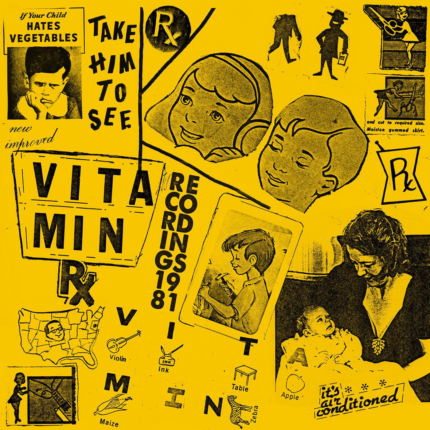 Vitamin - Recordings 1981 (WHITE VINYL) (Vinyl) | Mint (M) Mint (M) - ALT/INDIE *NEW*