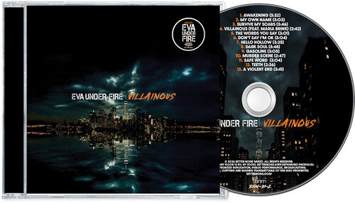 Eva Under Fire - (PRESALE 7/10/26) Villainous (CD) | Mint (M) Mint (M) - ALT/INDIE *NEW*