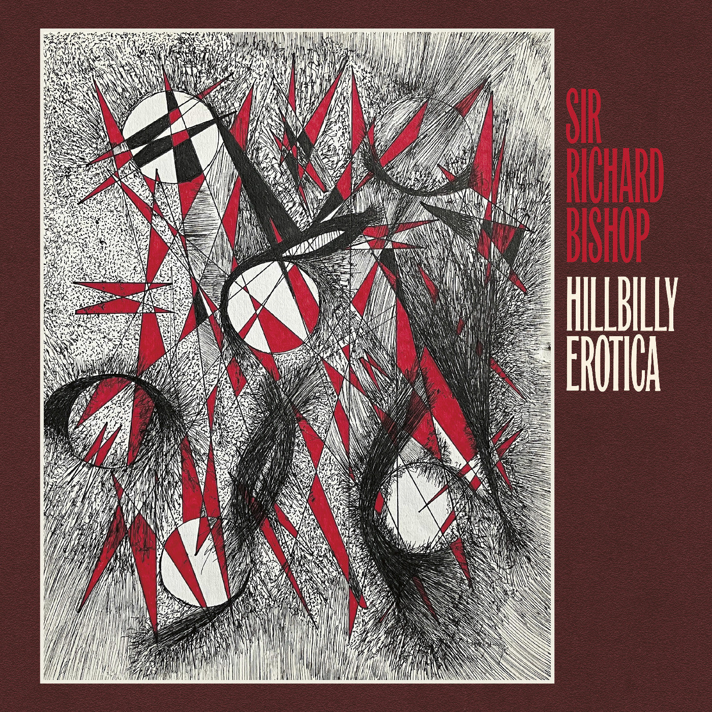 Sir Richard Bishop - (PRESALE 7/31/26) Hillbilly Erotica (JCARD ART AND PHOTO CASSETTE) | Mint Mint - ALT/INDIE *NEW*