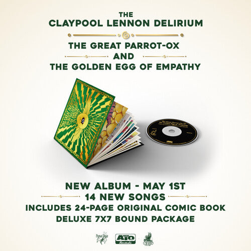 (PRESALE 5/15/26) The Great Parrot-Ox And The Golden Egg Of Empathy (COMIC BOOK + CD) | Mint (M) Mint (M) - ALT/INDIE *NEW*