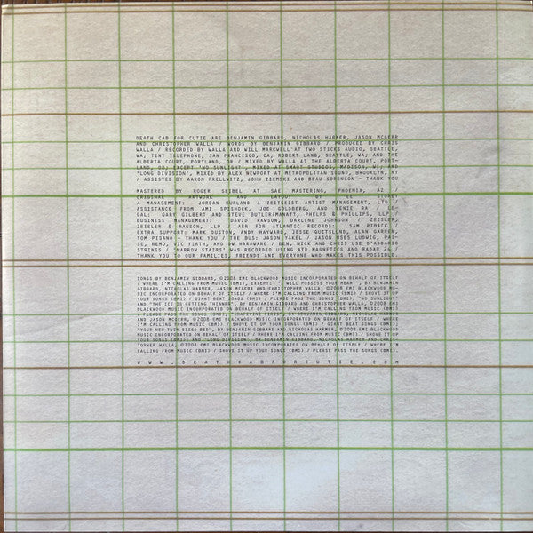 Narrow Stairs | Mint (M) Mint (M) - ALT/INDIE *NEW*