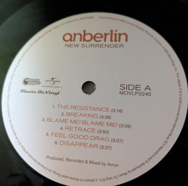 New Surrender (VINYL) *SMALL DING* | Mint (M) Near Mint (NM or M-) - ALT/INDIE *NEW*