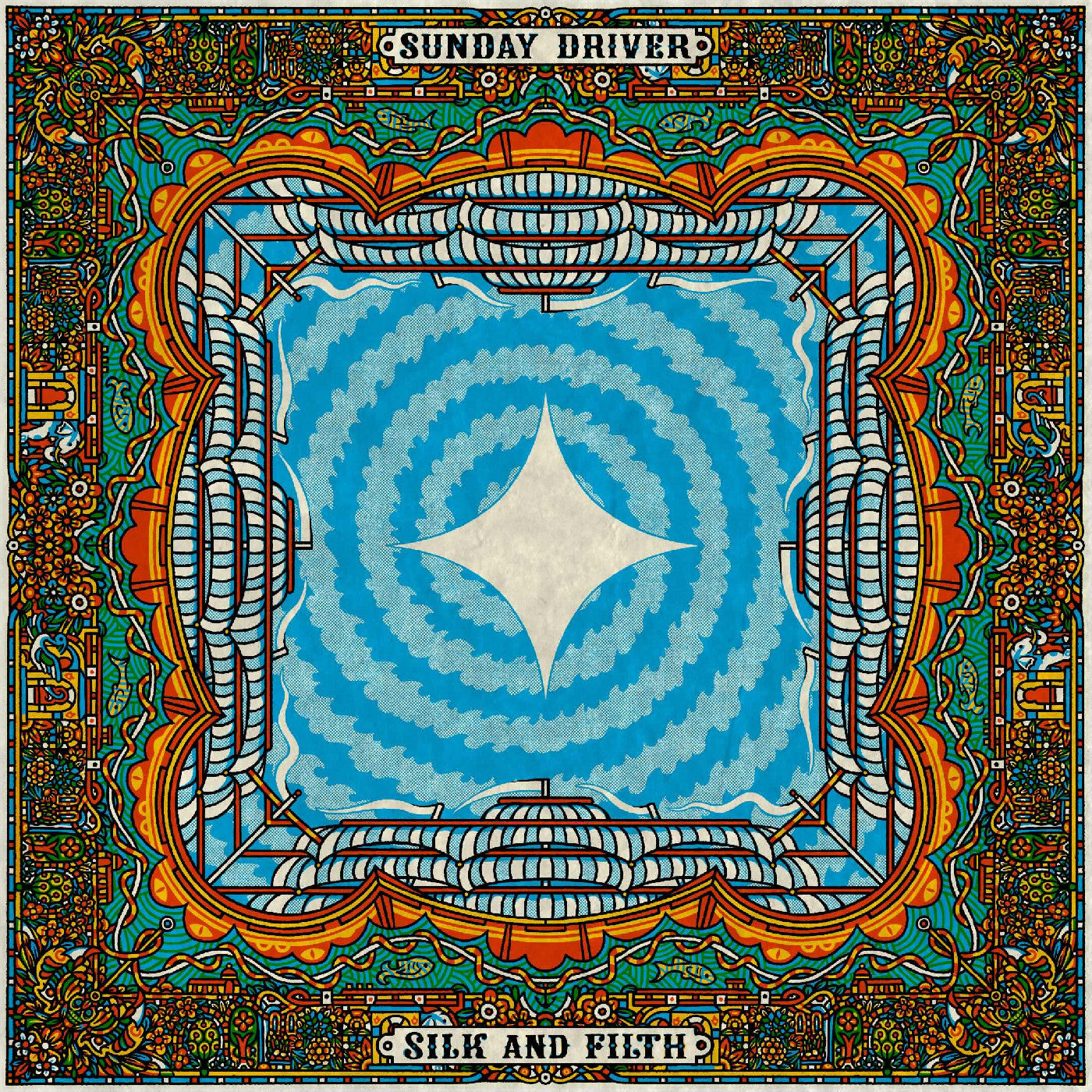 Sunday Driver - Silk and Filth (INDIE EXCLUSIVE, ORANGE VINYL) | - ALT/INDIE *NEW*