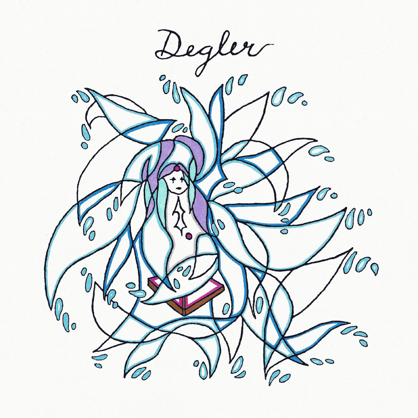 Degler - (PRESALE 7/31/26) Degler (INSERT LYRICS ILLUSTRATIONS VINYL) | Mint Mint - ALT/INDIE *NEW*