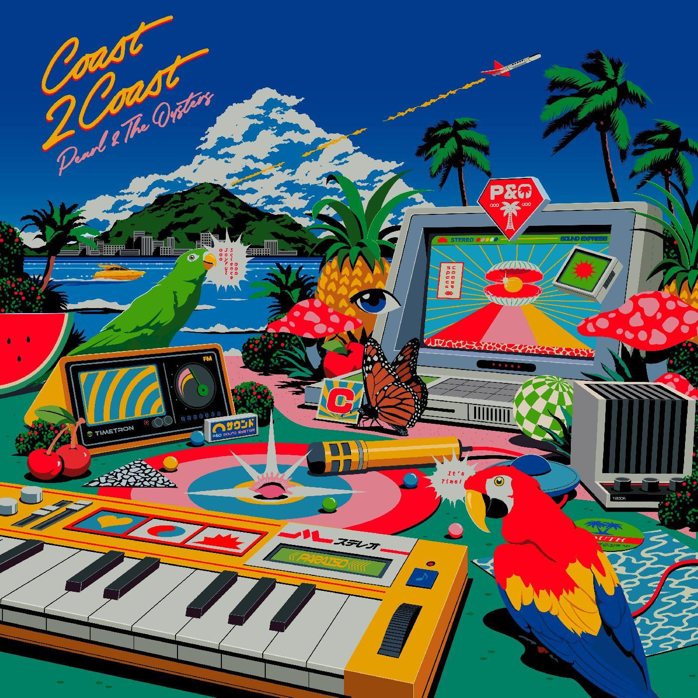 Pearl & The Oysters - Coast 2 Coast (BLUE WAVE VINYL) | - ALT/INDIE *NEW*