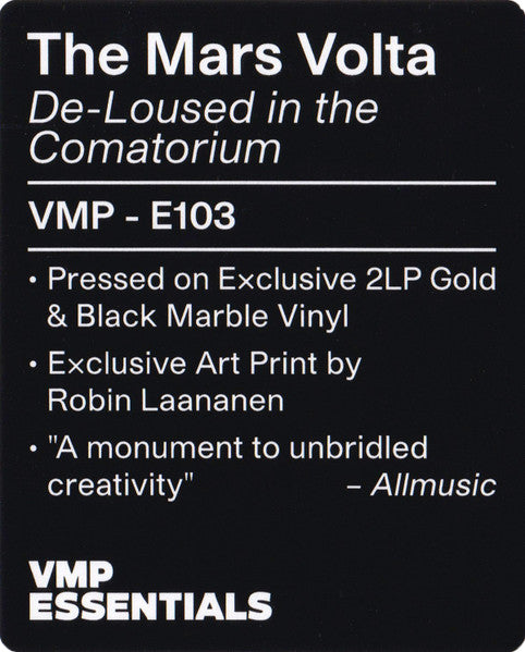 De-Loused In The Comatorium (2xVINYL GOLD/BLACK VMP) | Mint (M) Near Mint (NM) - ALT/INDIE *NEW*