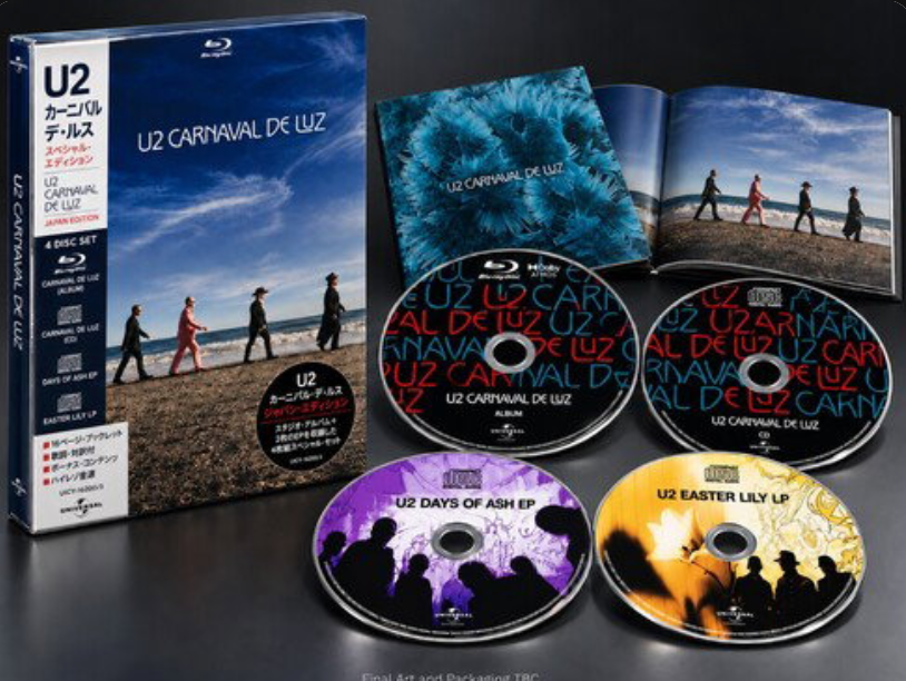 U2 - (PRESALE 11/20/26) Carnaval De Luz (DLX JAPAN SHM 3xCD) | NEW