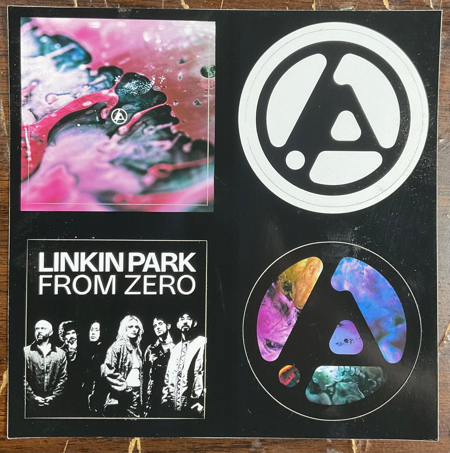 FROM ZERO *4 STICKER PROMO SET* | Mint (M) - ALT/INDIE *NEW*