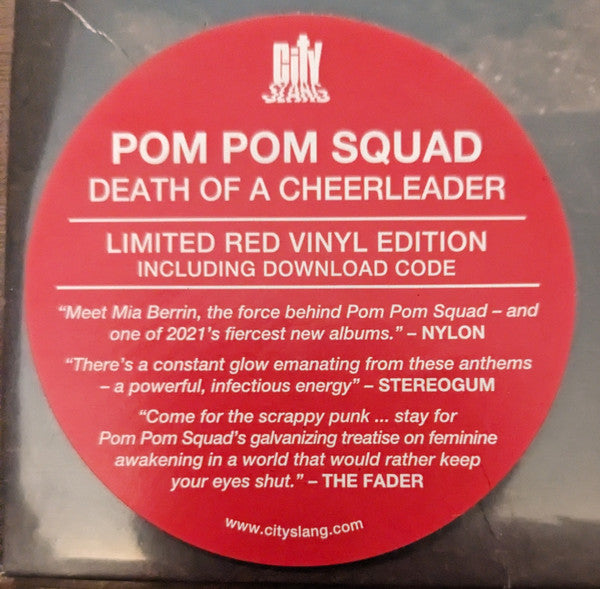Death Of A Cheerleader (RED VINYL) | Mint (M) Mint (M)