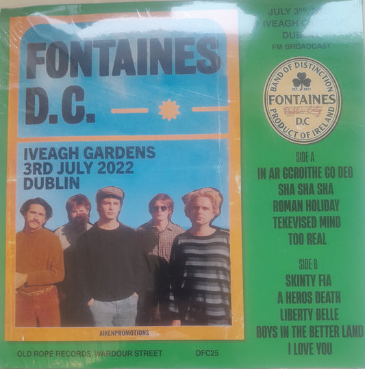 Fontaines D.C. - Live In Dublin's Fair City (COLOR VINYL) | Mint (M) Mint (M) - ALT/INDIE *SEALED/COLOR*
