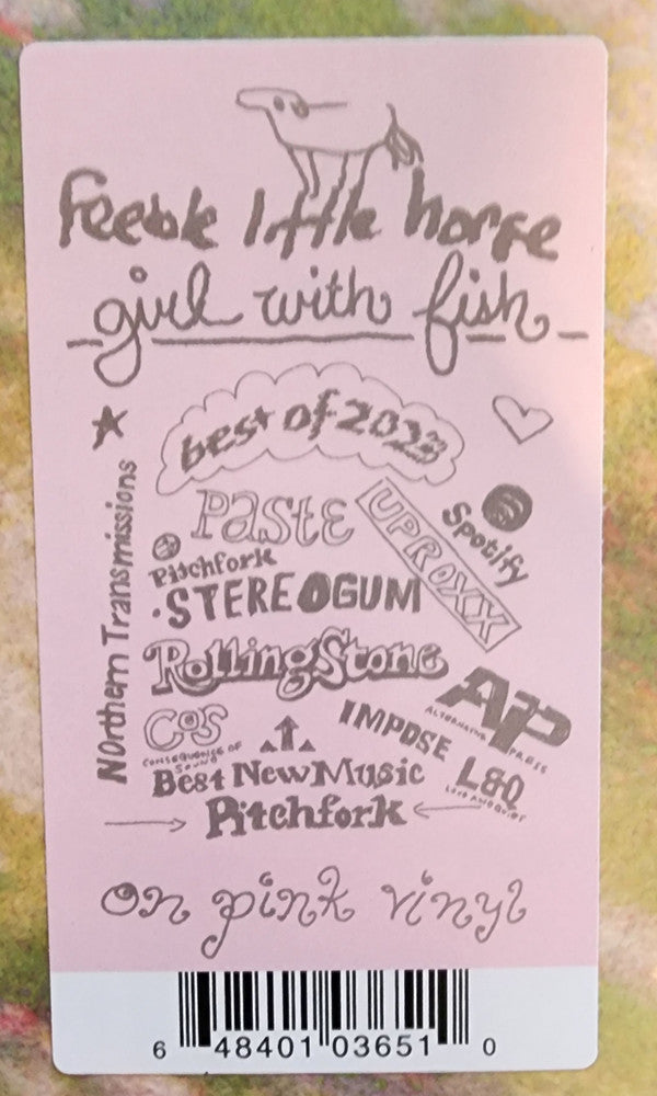 Girl With Fish | Mint (M) Mint (M) - ALT/INDIE *SEALED/PINK*