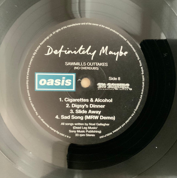 Definitely Maybe: 30th Anniversary (DELUXE EDITION) | Mint (M) Mint (M)