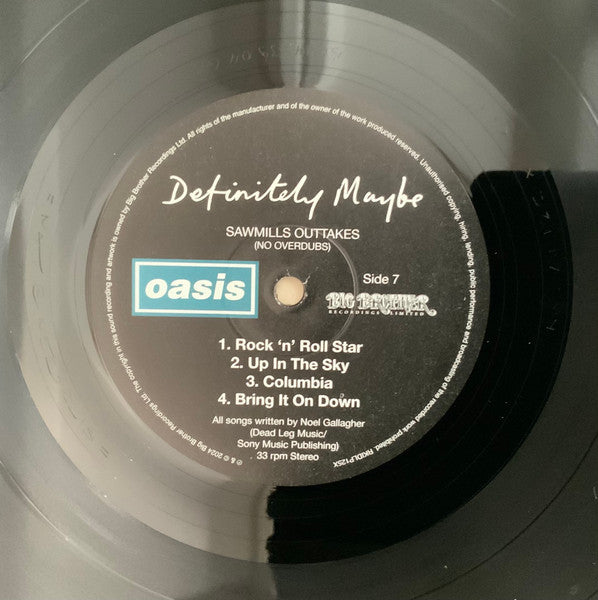Definitely Maybe: 30th Anniversary (DELUXE EDITION) | Mint (M) Mint (M)