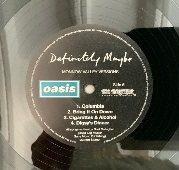 Definitely Maybe: 30th Anniversary (DELUXE EDITION) | Mint (M) Mint (M)