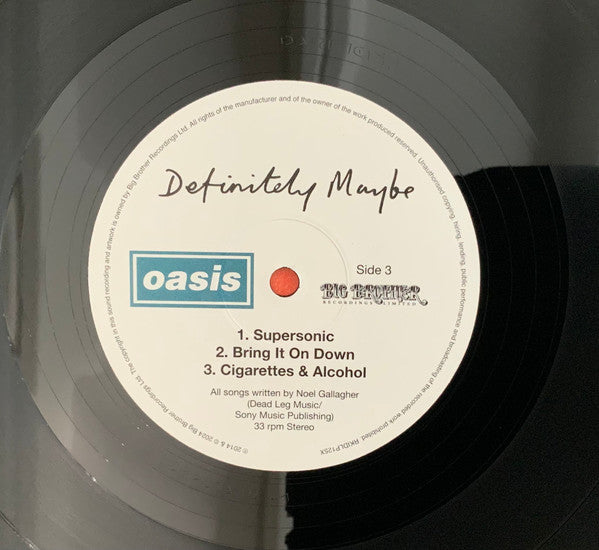 Definitely Maybe: 30th Anniversary (DELUXE EDITION) | Mint (M) Mint (M)