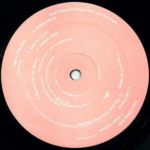 Good News For People Who Love Bad News | Mint (M) Mint (M) - ALT/INDIE *SEALED*