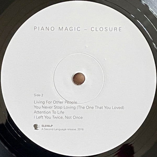 Closure (VINYL) | Mint (M) Mint (M) - ALT/INDIE *SEALED*