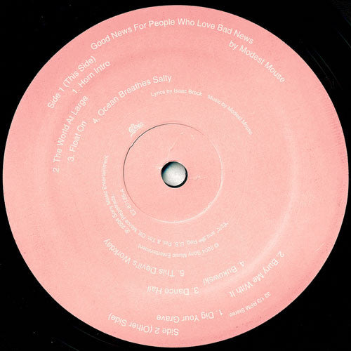 Good News For People Who Love Bad News | Mint (M) Mint (M) - ALT/INDIE *SEALED*