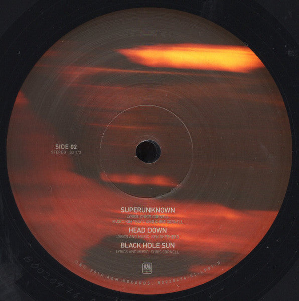 Superunknown (TOP SEAM SPLIT - 2xVINYL) | Mint (M) Excellent (EX)