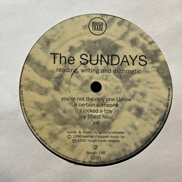 The Sundays - Reading, Writing And Arithmetic (UNOFFICIAL VINYL) | Mint (M) Mint (M) - ALT/INDIE *SEALED*