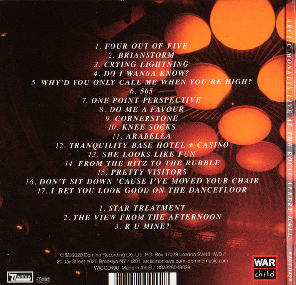 Live At The Royal Albert Hall (CD) | Mint (M) Mint (M) - ALT/INDIE/ROCK *SEALED*