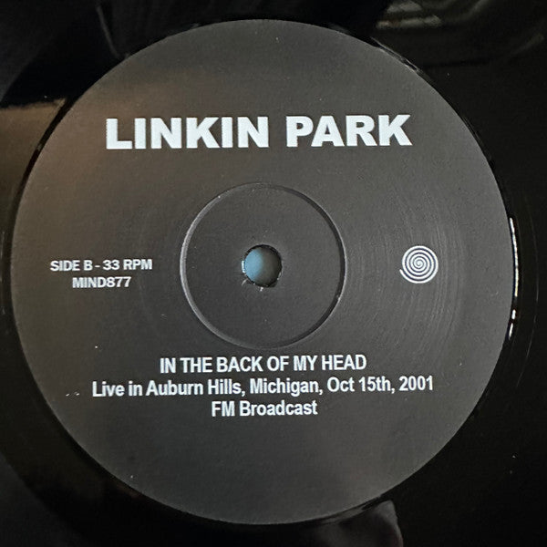 In The Back Of My Head (Live in Auburn Hills, Michigan, Oct 15, 2001)(VINYL) | Mint (M) Mint (M) - ALT/INDIE *SEALED*