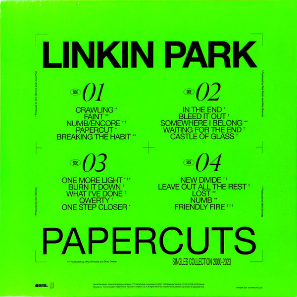 Papercuts | Mint (M) Mint (M)