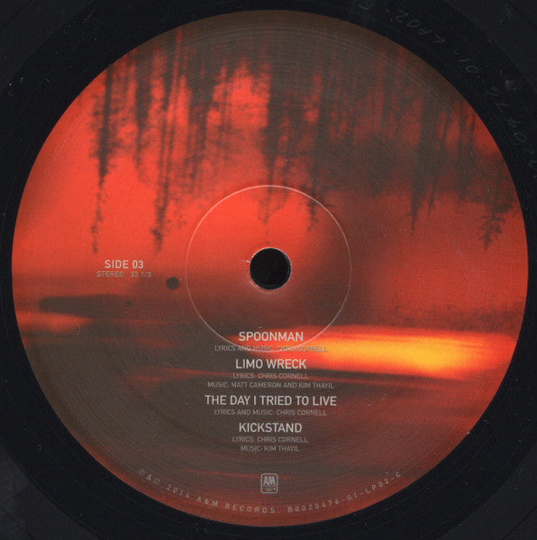 Superunknown (TOP SEAM SPLIT - 2xVINYL) | Mint (M) Excellent (EX)