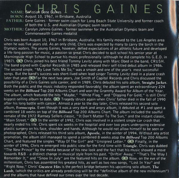Greatest Hits / Garth Brooks In... The Life Of Chris Gaines (CD) | Mint (M) Mint (M) - ALT/INDIE *SEALED*