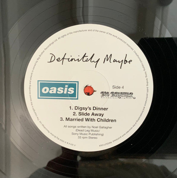 Definitely Maybe: 30th Anniversary (DELUXE EDITION) | Mint (M) Mint (M)