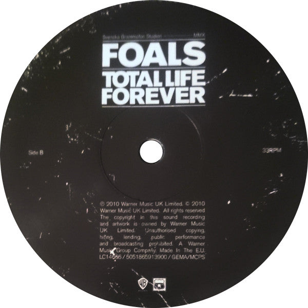 Foals - Total Life Forever (VINYL 2xLP TRANSGRESSIVE SP-875 2010) | - ALT/INDIE / USED *NEAR MINT*