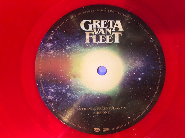 Greta Van Fleet - Anthem Of The Peaceful Army (COLOR VINYL) | Near Mint (NM) Near Mint (NM) - ALT/INDIE / USED *NEAR MINT*