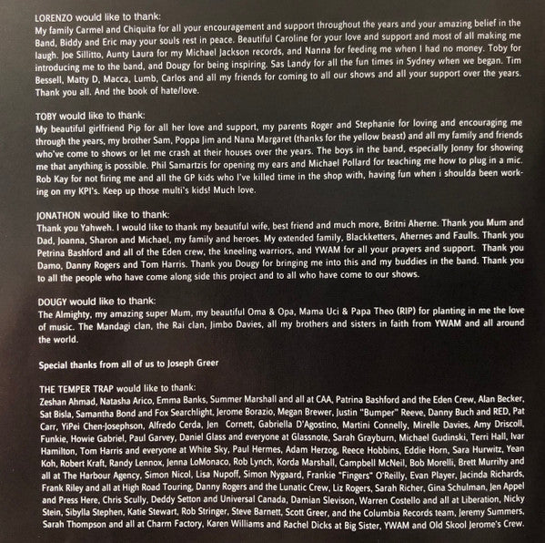 Conditions (CD) | Near Mint (NM) Near Mint (NM) - ALT/INDIE / USED *NEAR MINT*