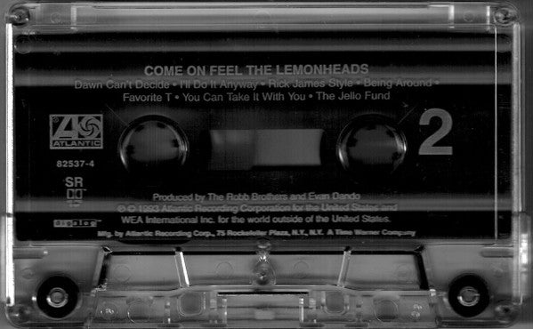 Come On Feel The Lemonheads *CASSETTE* | Near Mint (NM) Near Mint (NM)