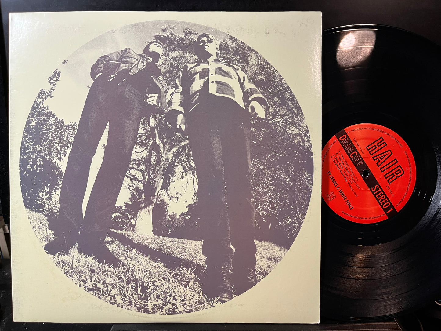Ty Segall - Hair (VINYL LP DRAG CITY DC503 APR 24, 2012) | USED Near Mint (NM or M-) Excellent+ (EX+) - ALT/INDIE / USED *NEAR MINT*